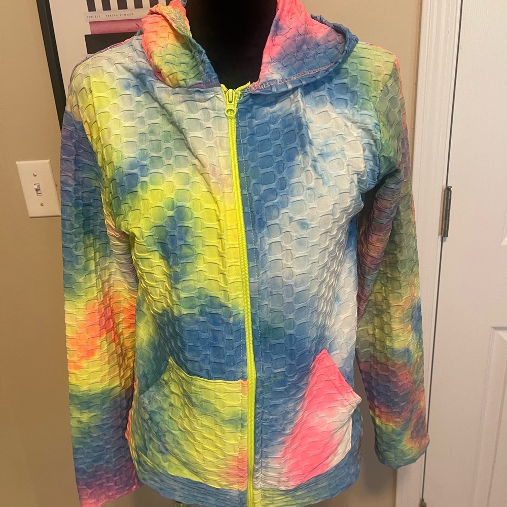 Tie dye jogging suit